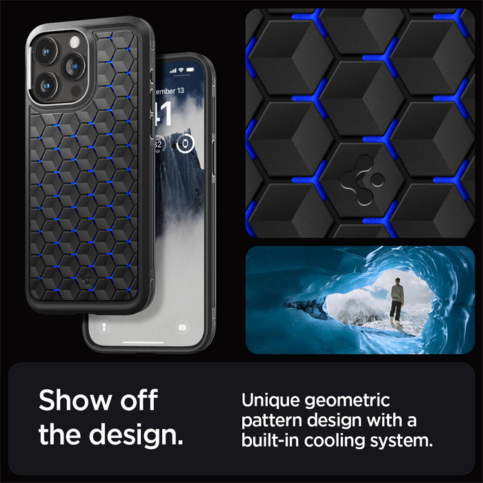Case Spigen Cryo Armor iPhone 15 Pro Max 6.7 Inch 2023 - Cryo Blue