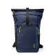 Balo Tomtoc Roll Top Laptop Backpack For Macbook 13-16 Inch, Universal Laptop 15.6 Inch ,17l-23l Dark Blue (T6M1D1)