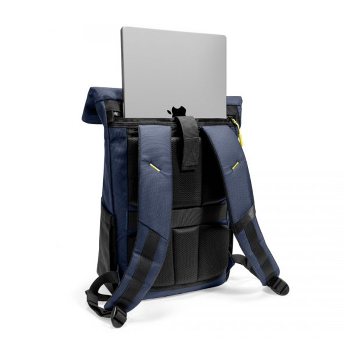 Balo Tomtoc Roll Top Laptop Backpack For Macbook 13-16 Inch, Universal Laptop 15.6 Inch ,17l-23l Dark Blue (T6M1D1)
