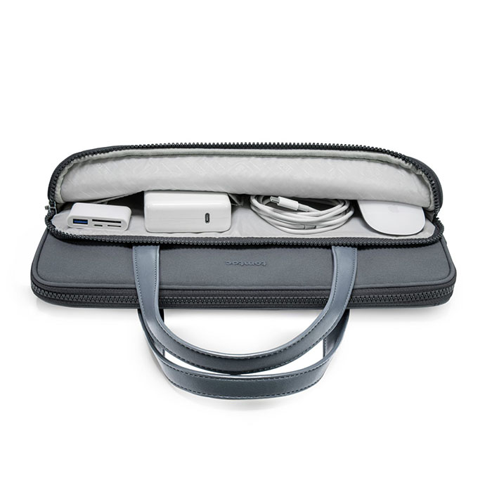 Túi xách chống sốc Tomtoc Briefcase Premium cho MacBook 13"/14"
