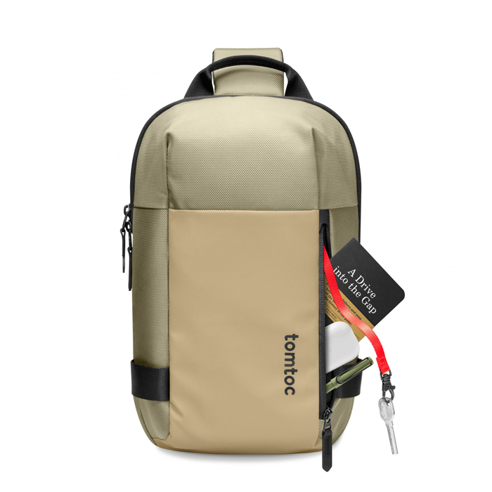 Túi Đeo Đa Năng Tomtoc (USA) Navigator-T24 Sling Bag 14-inch Khaki (T24M1K1) 