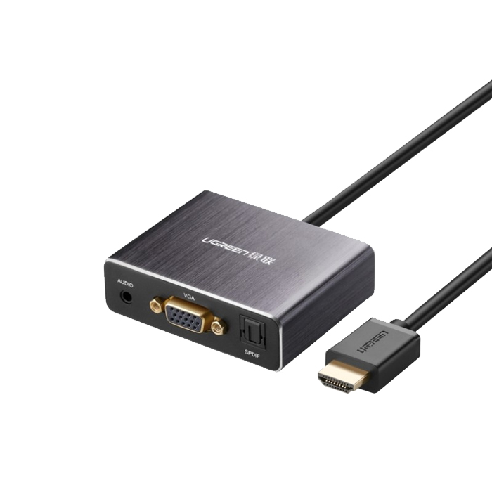 Ugreen HDMI to VGA with SPDIF +3.5mm Audio 40282