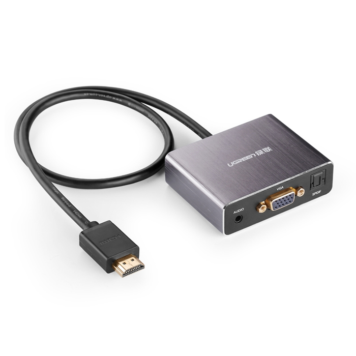 Ugreen HDMI to VGA with SPDIF +3.5mm Audio 40282