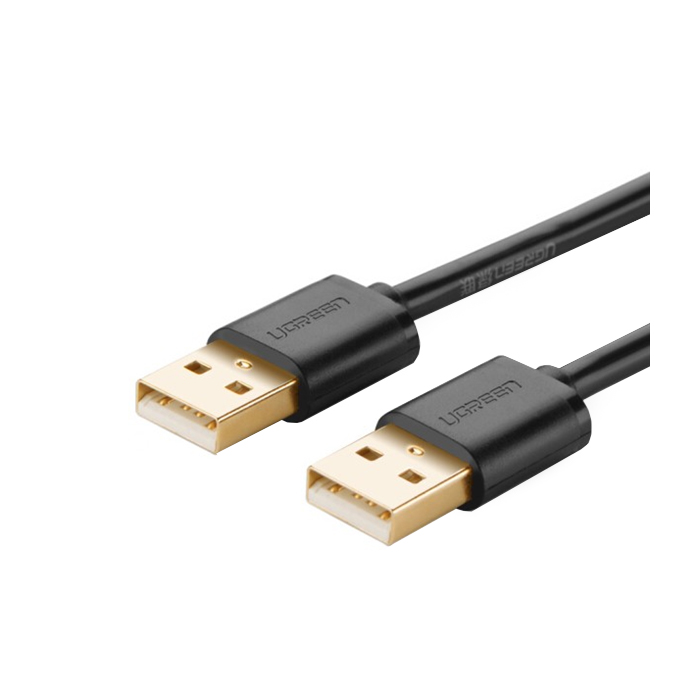 Cáp chuyển đổi Ugreen USB 2.0 Male To Male Cable 3m Black 30136