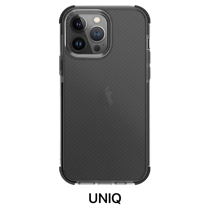 Case UNIQ Combat Aramid For IPhone 14 Pro Max - Smoke