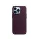 Apple Leather Case with MagSafe for iPhone 13 Pro - Dark Cherry