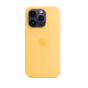 Apple Silicon Case with MagSafe for iPhone 14 Pro - Sunglow