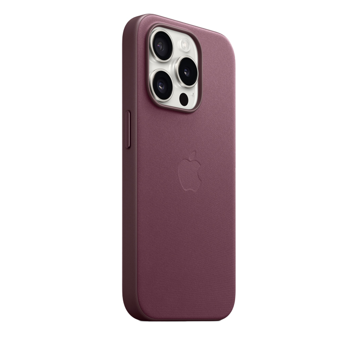 Apple FineWoven Case With Magsafe For iPhone 15 Pro Max - Mulberry