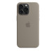 Apple Silicon Case with MagSafe for iPhone 15 Pro Max - Clay