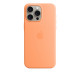 Apple Silicon Case with MagSafe for iPhone 15 Pro Max - Orange Sorbet