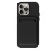 Case Mipow Card Bag TPU Leather Case For iPhone 15 Pro Max 6.7 Inch 2023 - Black