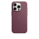 Apple FineWoven Case With Magsafe For iPhone 15 Pro - Mulberry