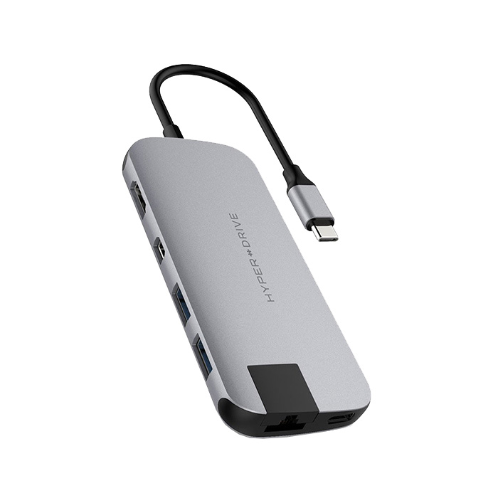 HyperDrive Slim 8-in-1 USB-C Hub