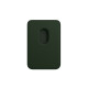 iPhone Leather Wallet with MagSafe - Sequoia Green