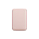 iPhone Leather Wallet with MagSafe - Gray Pink