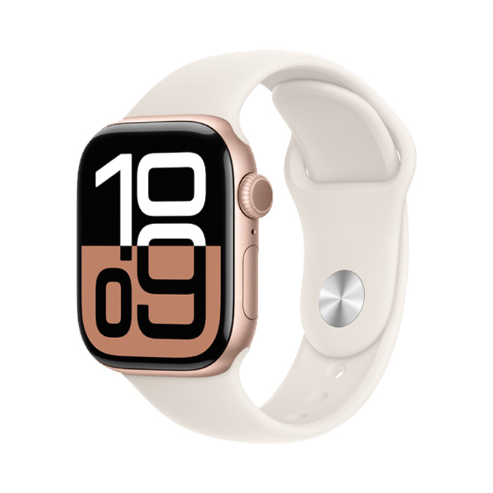 Apple Watch Series 10 GPS + Cellular 46MM Rose Gold Aluminum