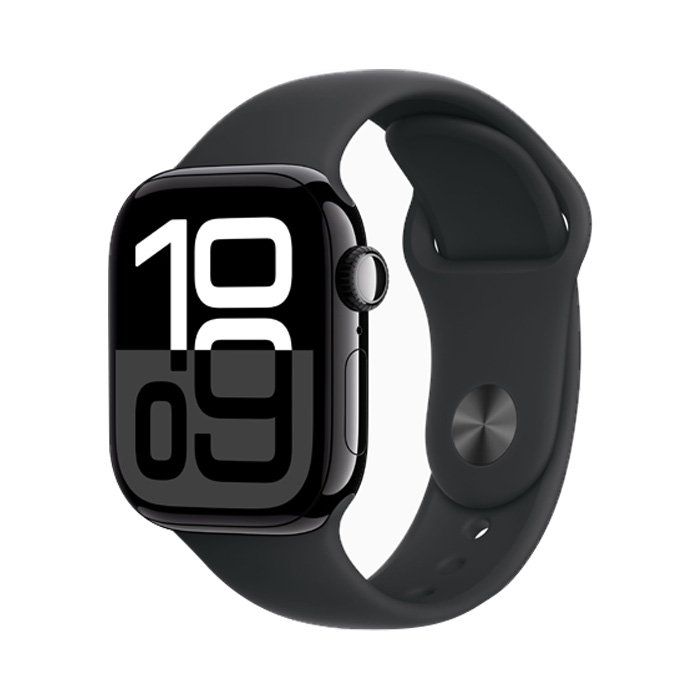 Apple Watch Series 10 GPS + Cellular 46MM Jet Black Aluminum