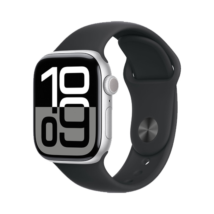 Apple Watch Series 10 GPS + Cellular 46MM Silver Aluminum