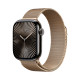 Apple Watch Series 10 GPS + Cellular 46MM Gold Stainless Steel - Milanese Loop