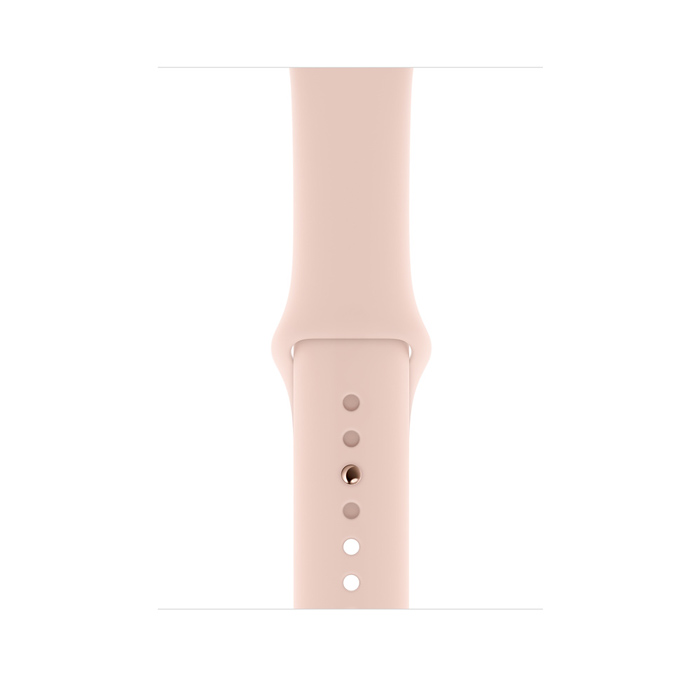 Apple Watch Series 5 GPS 40MM Gold Aluminum Case With Pink Sand Sport Band