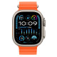 Apple Watch Ultra 2 GPS + Cellular 49MM Titanium - Orange Ocean Band