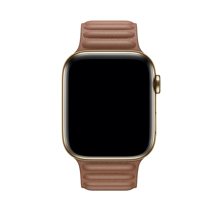 Apple Watch Band Dual Magnetic Saddle Brown