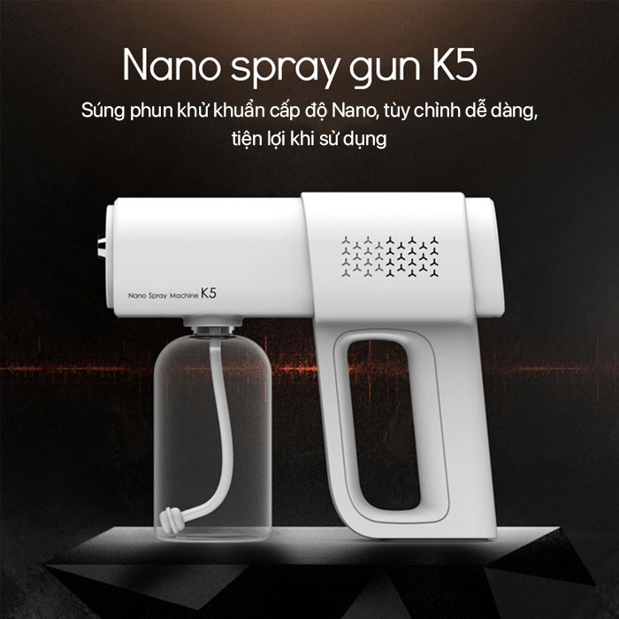Súng khử khuẩn Nano Spray Machine K5