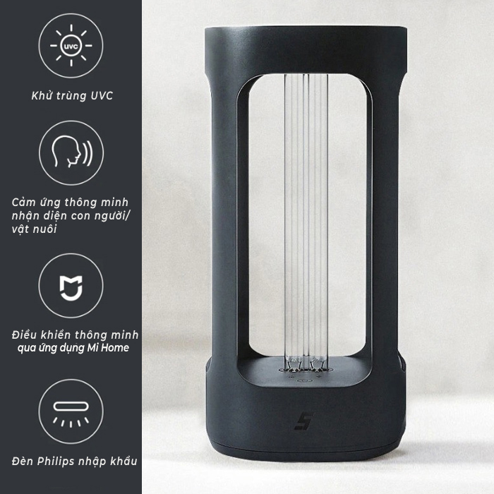 Đèn UV Khử Trùng Thông Minh Xiaomi Youpin Five Smart Sterilization Lamp