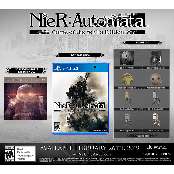 Nier: Automata Game of The Yorha Edition - US