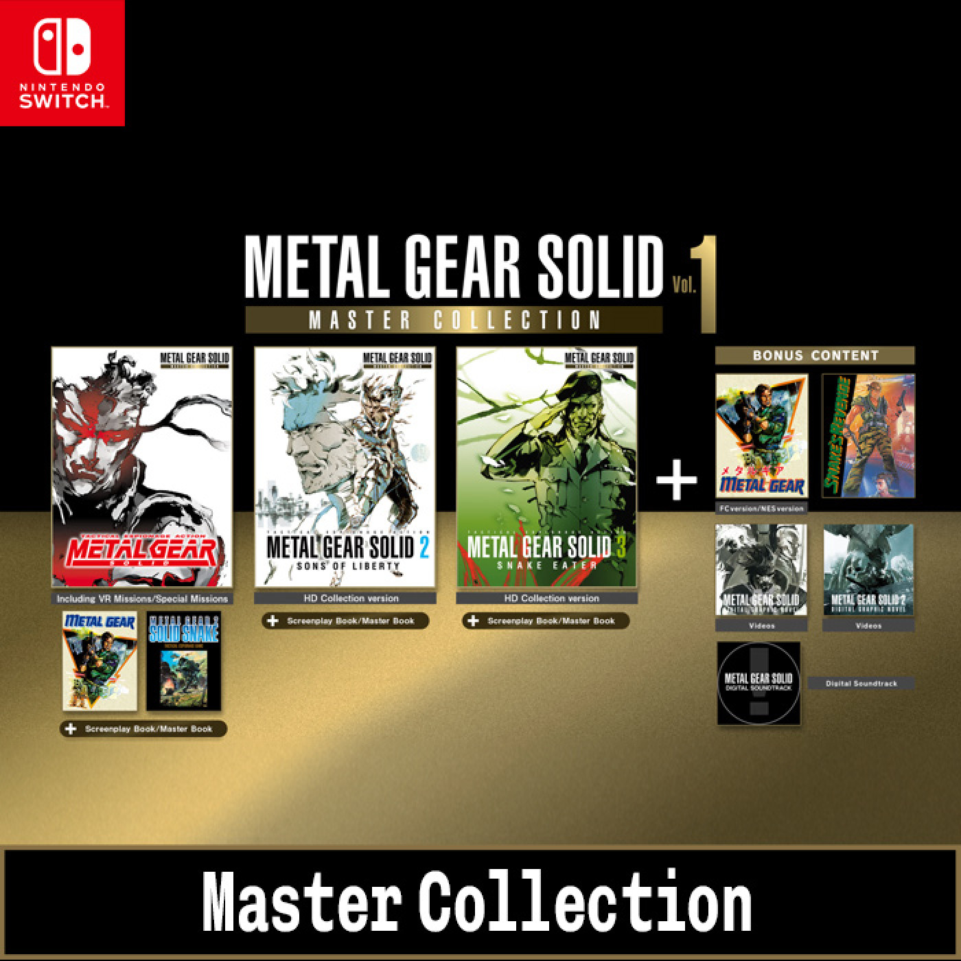 Metal Gear Solid: Master Collection Vol.1 | Game Nintendo Switch Giá Rẻ ...