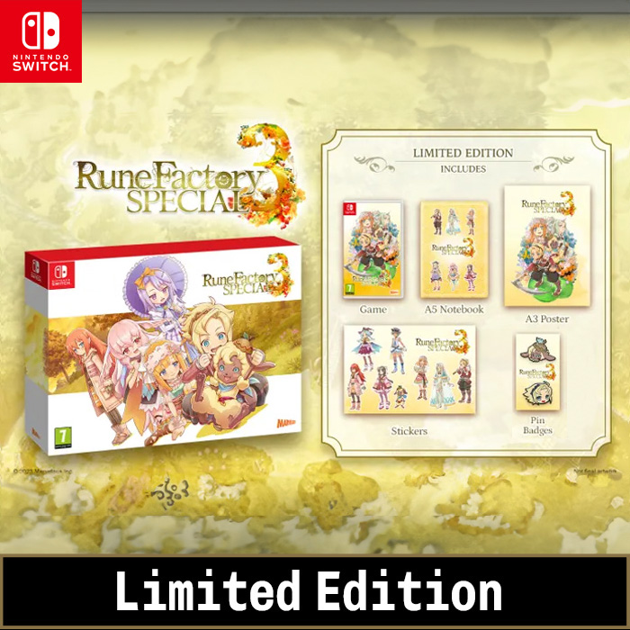 Rune Factory 3 Special Limit Edition