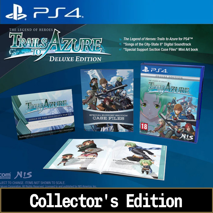 The Legend Of Heroes: Trails To Azure Deluxe Edition