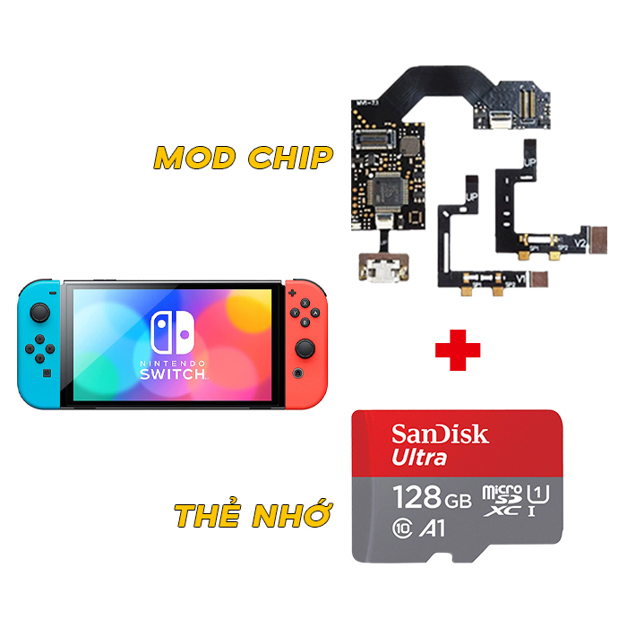 Dịch Vụ Mod Chip Nintendo Switch OLED