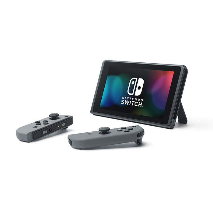 New Nintendo Switch with Gray Joy‑Con