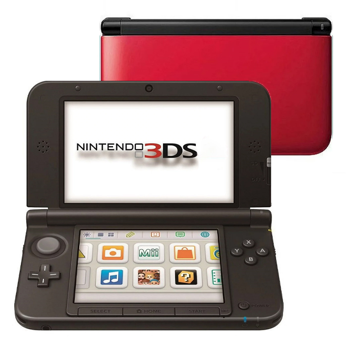 Nintendo 3DS LL - Red Black Cũ