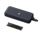 Box Ổ Cứng SSD Hyperdrive Next USB 4 NVME SSD Enclosure Black - HD5001