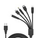 5 In 1 USB Charger Cable For Retro Game Console