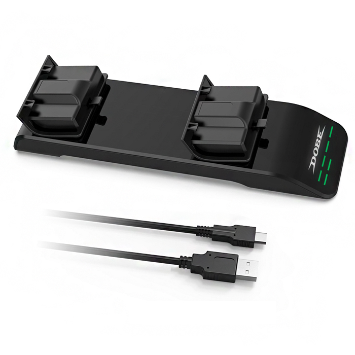 DOBE Xbox Series Dual Charging Dock With 2 Batteries 1200mAh