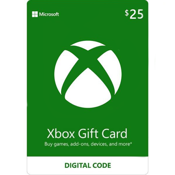 Xbox Gift Card - 25$ US