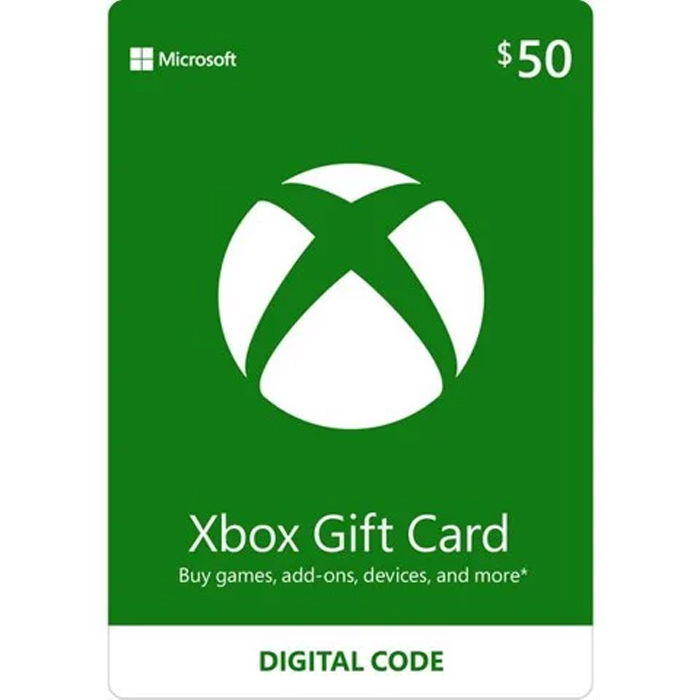 Xbox Gift Card - 50$ US