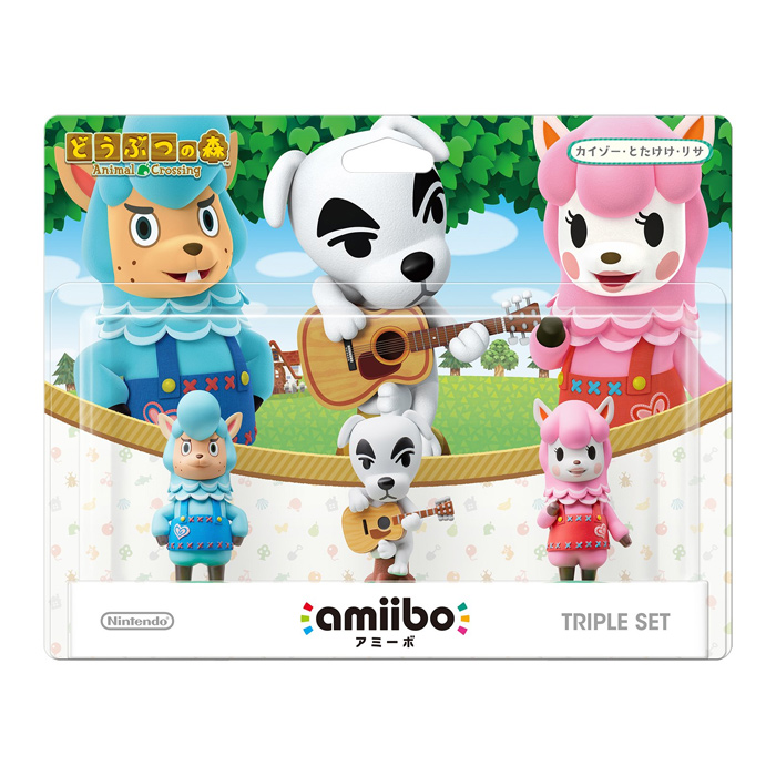 Amiibo Animal Crossing - Kaizo Totakeke Lisa Triple Set