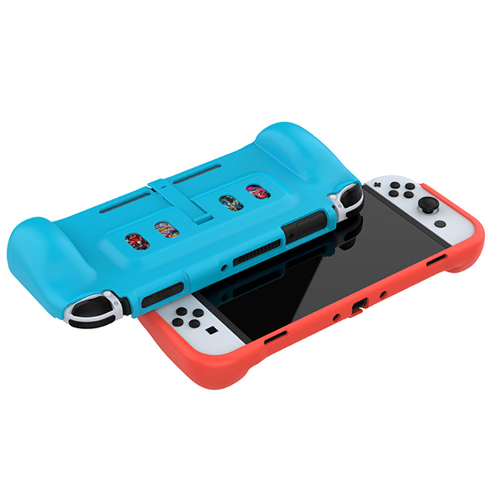 DOBE Protective TPU Case Nintendo Switch OLED Model with Holder Game (TNS-1179)