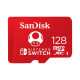 SanDisk Micro SD Card SDXC for Nintendo Switch/Switch Lite/Switch OLED - 128GB