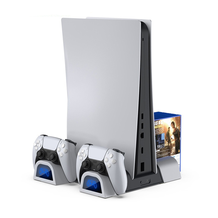 PS5/PS5 Slim Multifunctional Cooling Stand With Remote
