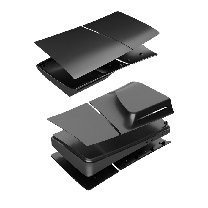 Ốp bọc máy PS5 Slim Standard Cover Plate - Black
