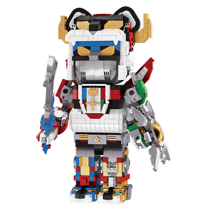 Mô hình lắp ghép - Bear Robot - VOLTRON 188019 