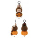 LABUBU - HAPPY HALLOWEEN PARTY SERIES - SITTING PUMPKIN VINYL PLUSH PENDANT