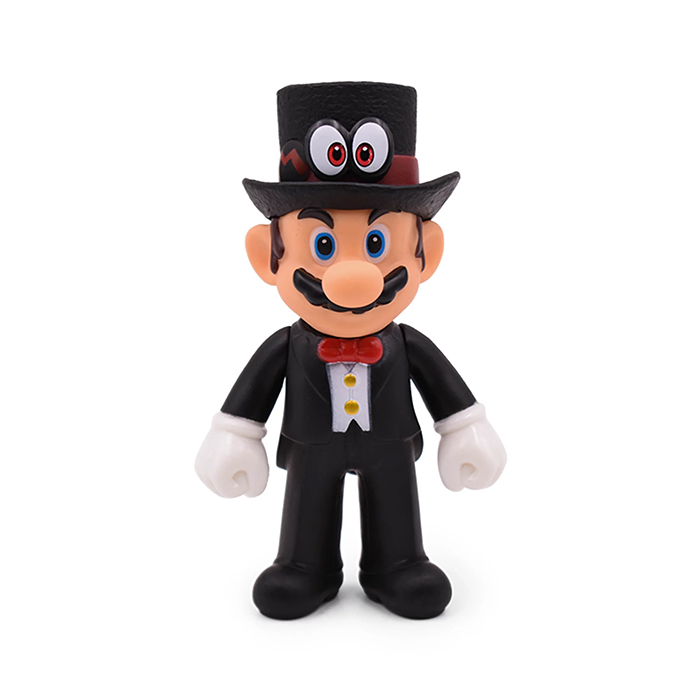 Mô hình Mario - Mario Black Wedding Dress