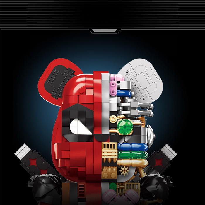 Mô hình lắp ghép - Bear Robot - Deadpool 188014