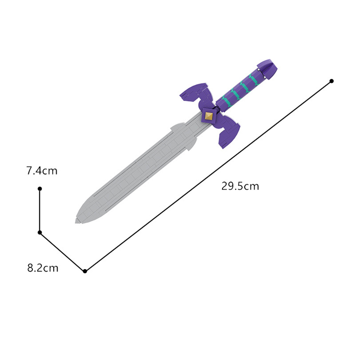 Mô hình lắp ghép - Buildmoc - Master Sword